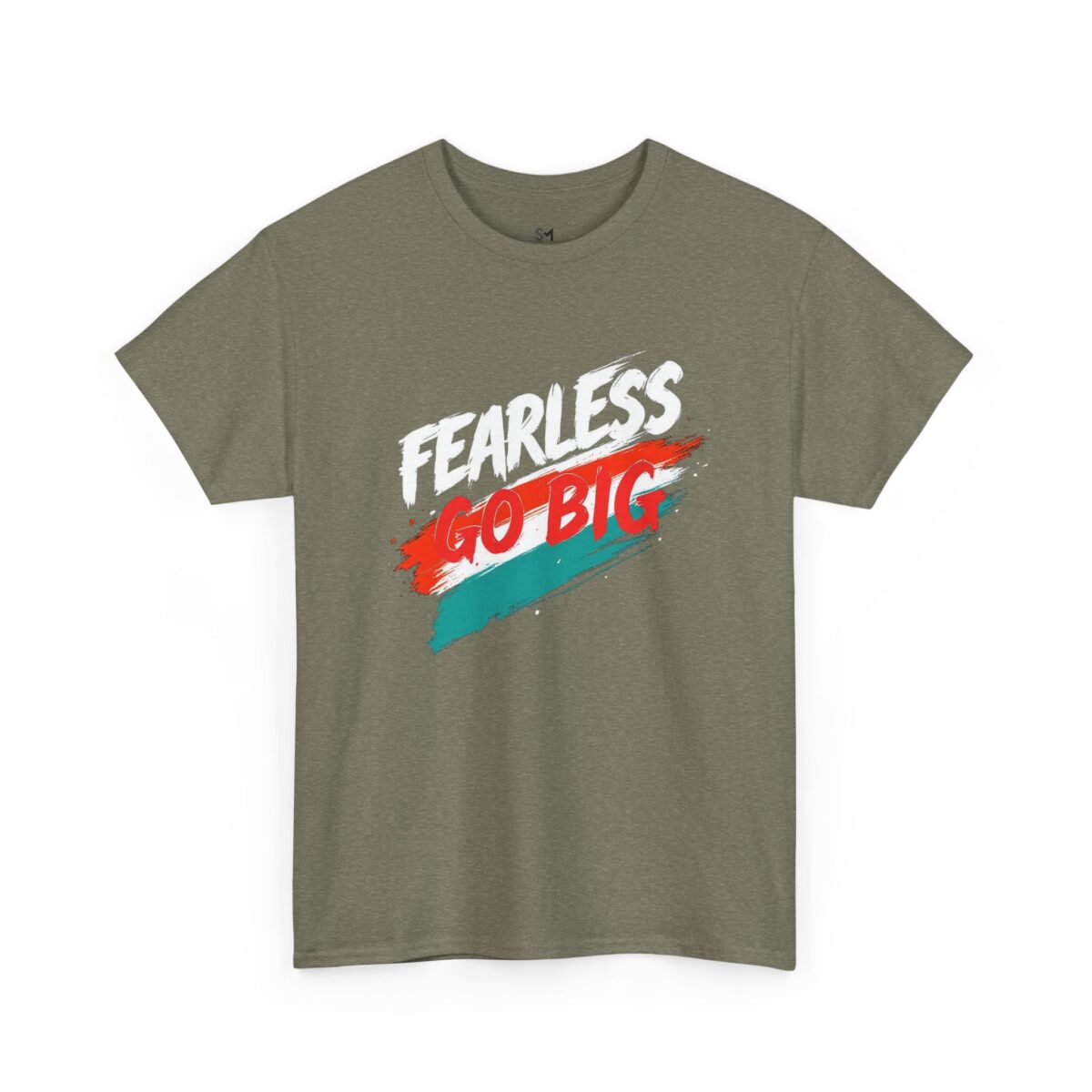 Fearless go big Unisex Heavy Cotton Tee - Image 15