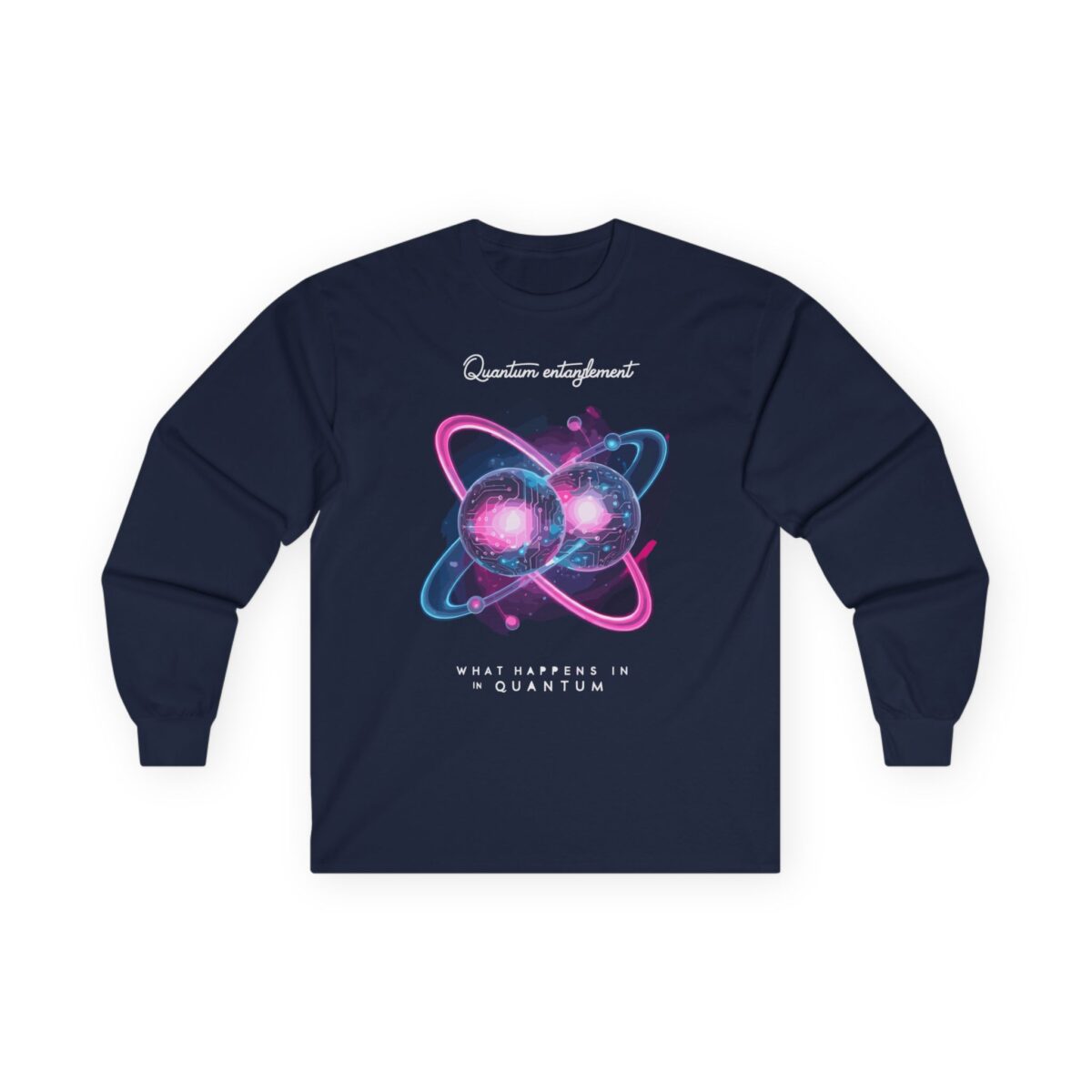 Quantum Entangled Unisex Ultra Cotton Long Sleeve Tee - Image 16
