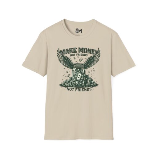Make Money Unisex Softstyle T-Shirt - Image 5