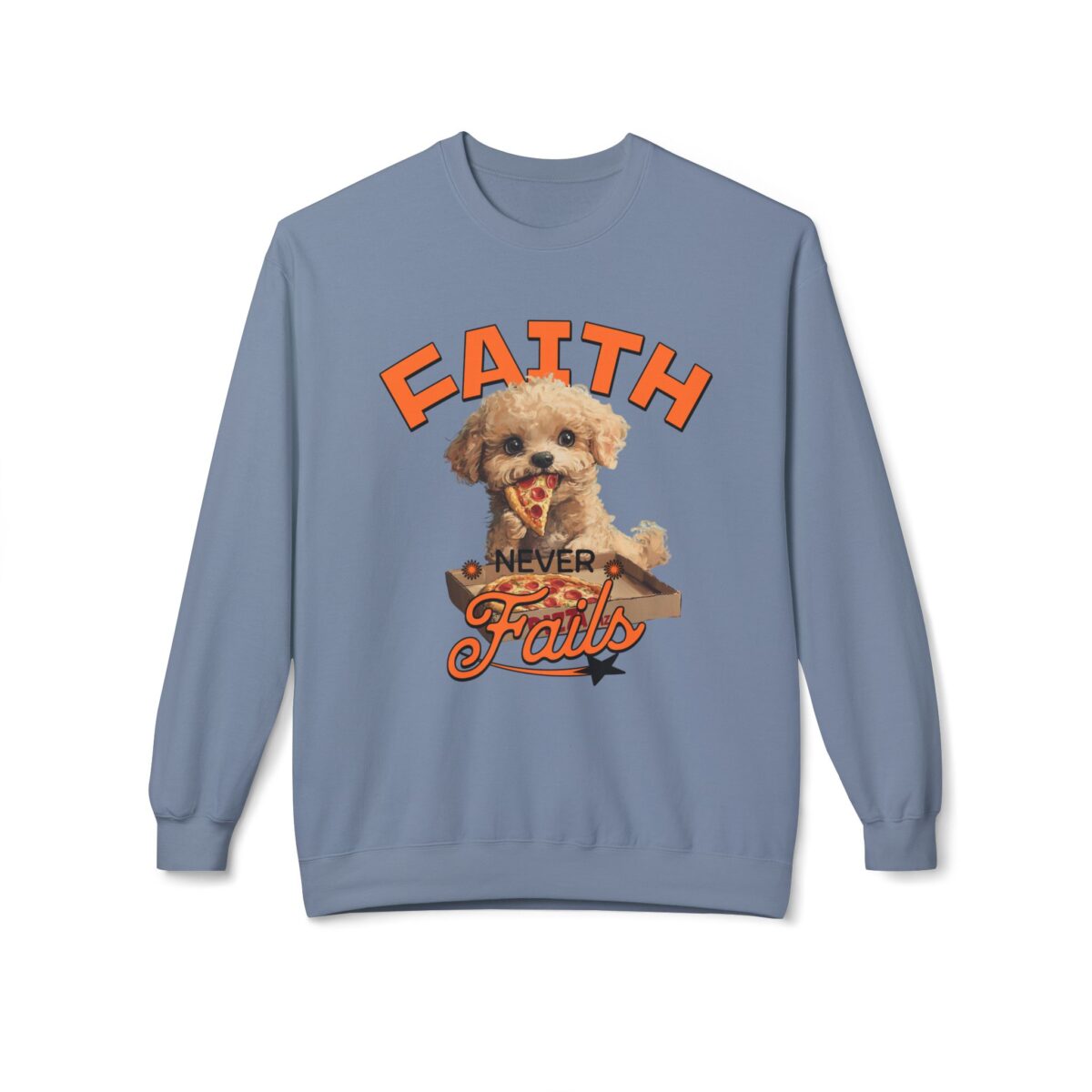 Faith never fails Unisex Midweight Softstyle Fleece Crewneck Sweatshirt - Image 33