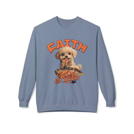 Faith never fails Unisex Midweight Softstyle Fleece Crewneck Sweatshirt - Image 33