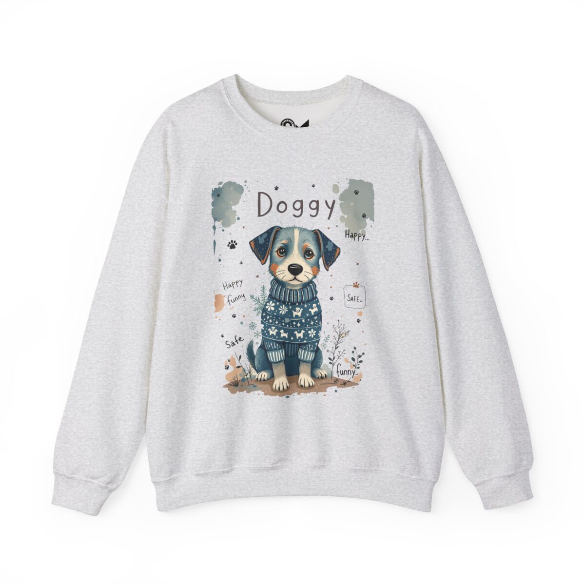 Doggy fun, safe Unisex Heavy Blend™ Crewneck Sweatshirt - Image 5