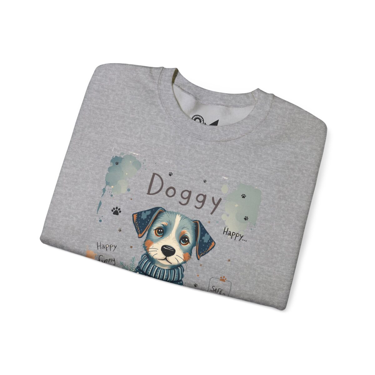 Doggy fun, safe Unisex Heavy Blend™ Crewneck Sweatshirt - Image 15