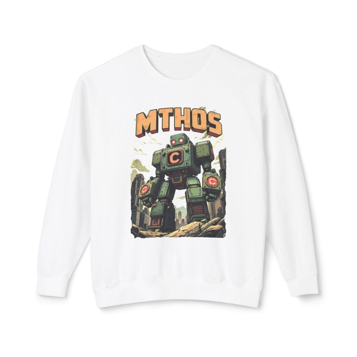 MTHOS Unisex Lightweight Crewneck Sweatshirt
