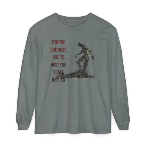 Return to soil Unisex Garment-dyed Long Sleeve T-Shirt - Image 21
