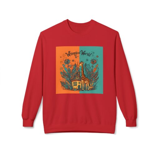 Whimsical World Unisex Midweight Softstyle Fleece Crewneck Sweatshirt - Image 21