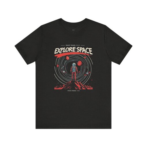 Explore Space Unisex Tee - Adventure Awaits - Image 5