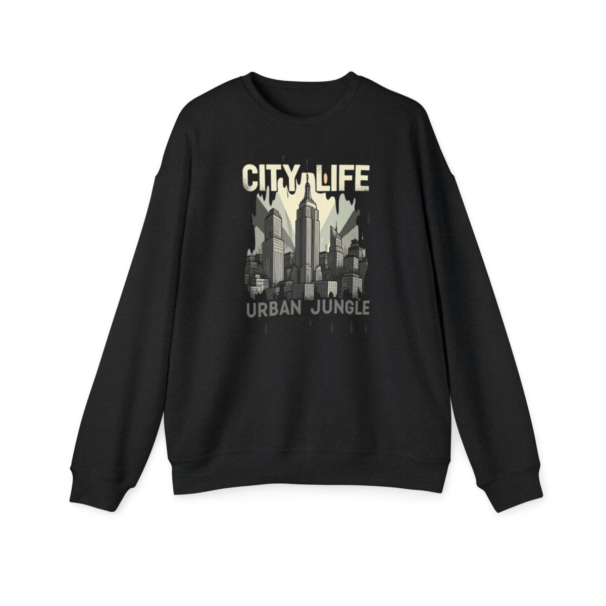 City life Unisex Drop Shoulder Sweatshirt
