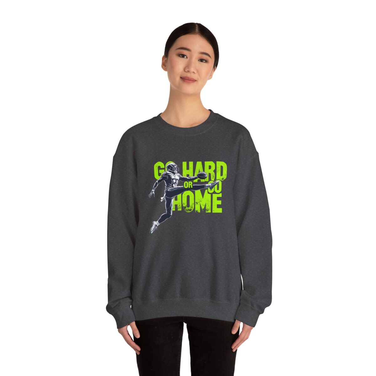 Go hard or go home Unisex Heavy Blend™ Crewneck Sweatshirt - Image 12