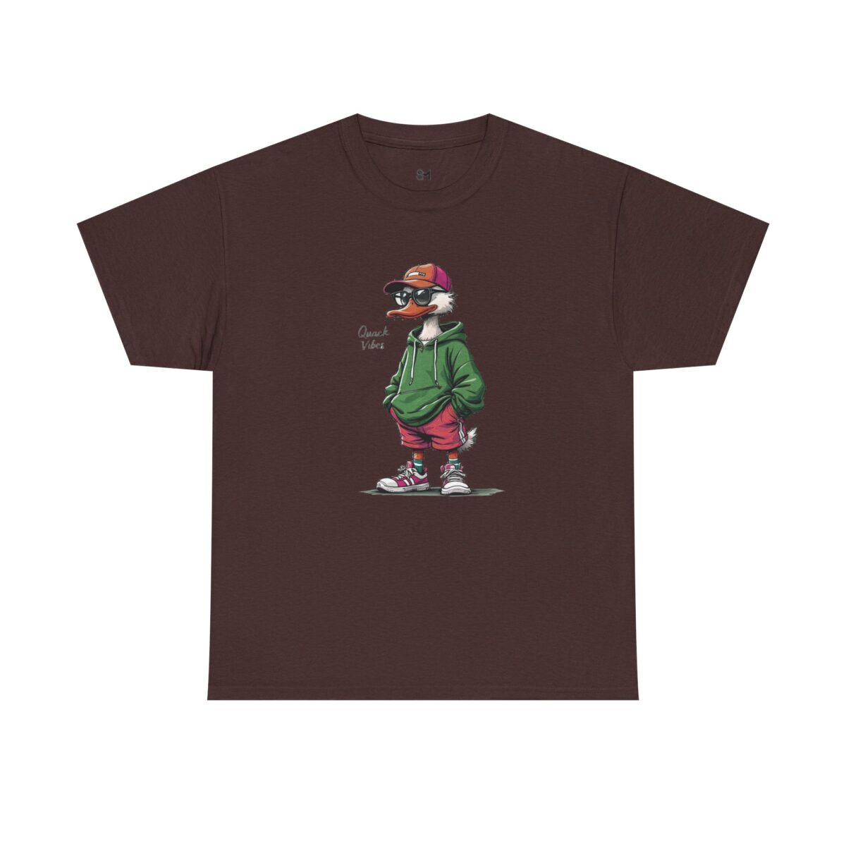 Quack Vibes Unisex Heavy Cotton Tee - Image 9