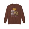 Hang on, let me do it Unisex Midweight Softstyle Fleece Crewneck Sweatshirt