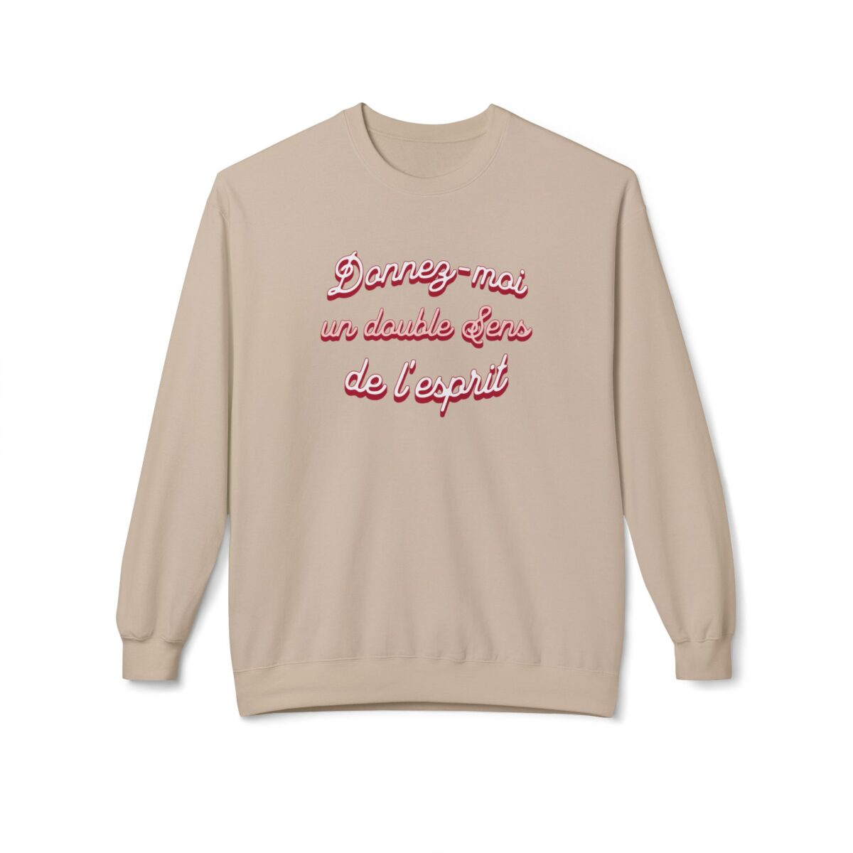 Duble portion of The Spiritual sense Unisex Midweight Softstyle Fleece Crewneck Sweatshirt - Image 5