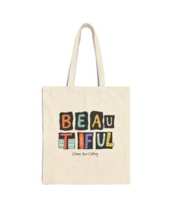 Beautiful Cotton Canvas Tote Bag