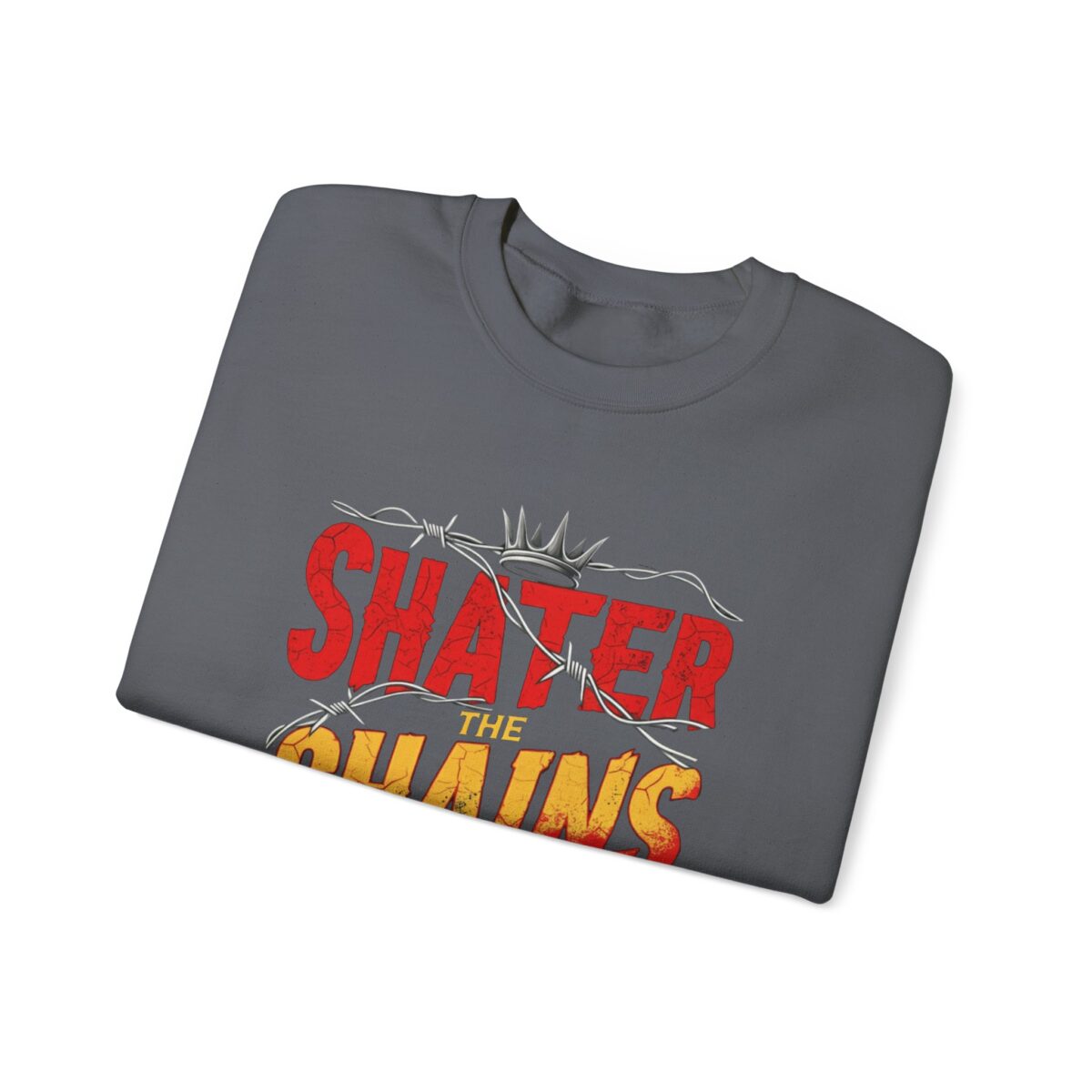 Shater chains of fear Unisex Heavy Blend™ Crewneck Sweatshirt - Image 15
