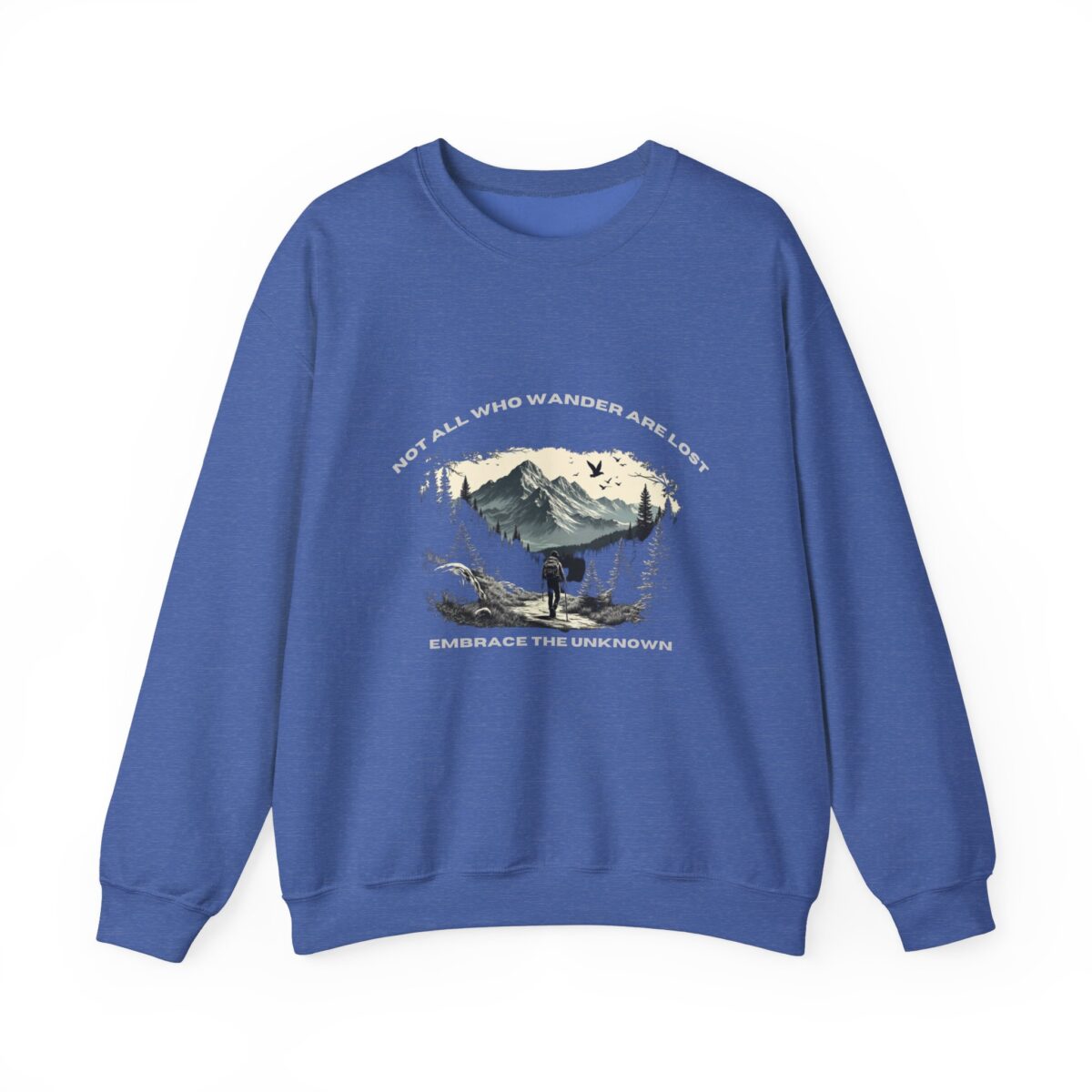 Not All Who Wander Are Lost Unisex Heavy Blend™ Crewneck Sweatshirt - Image 17