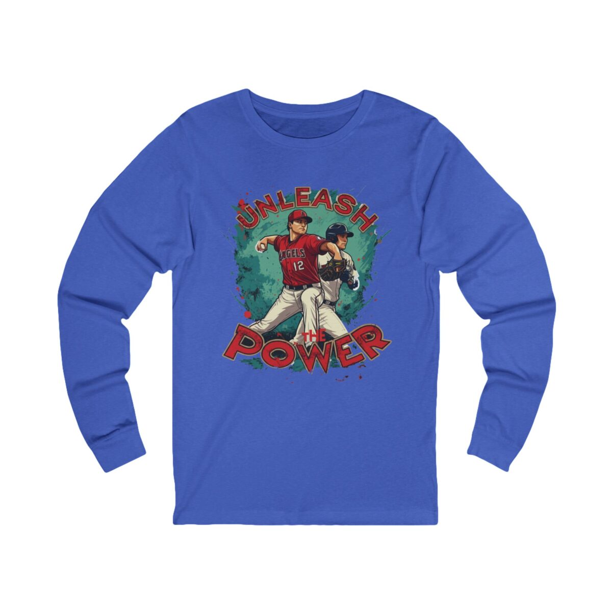 Unleash the power Unisex Jersey Long Sleeve Tee - Image 13