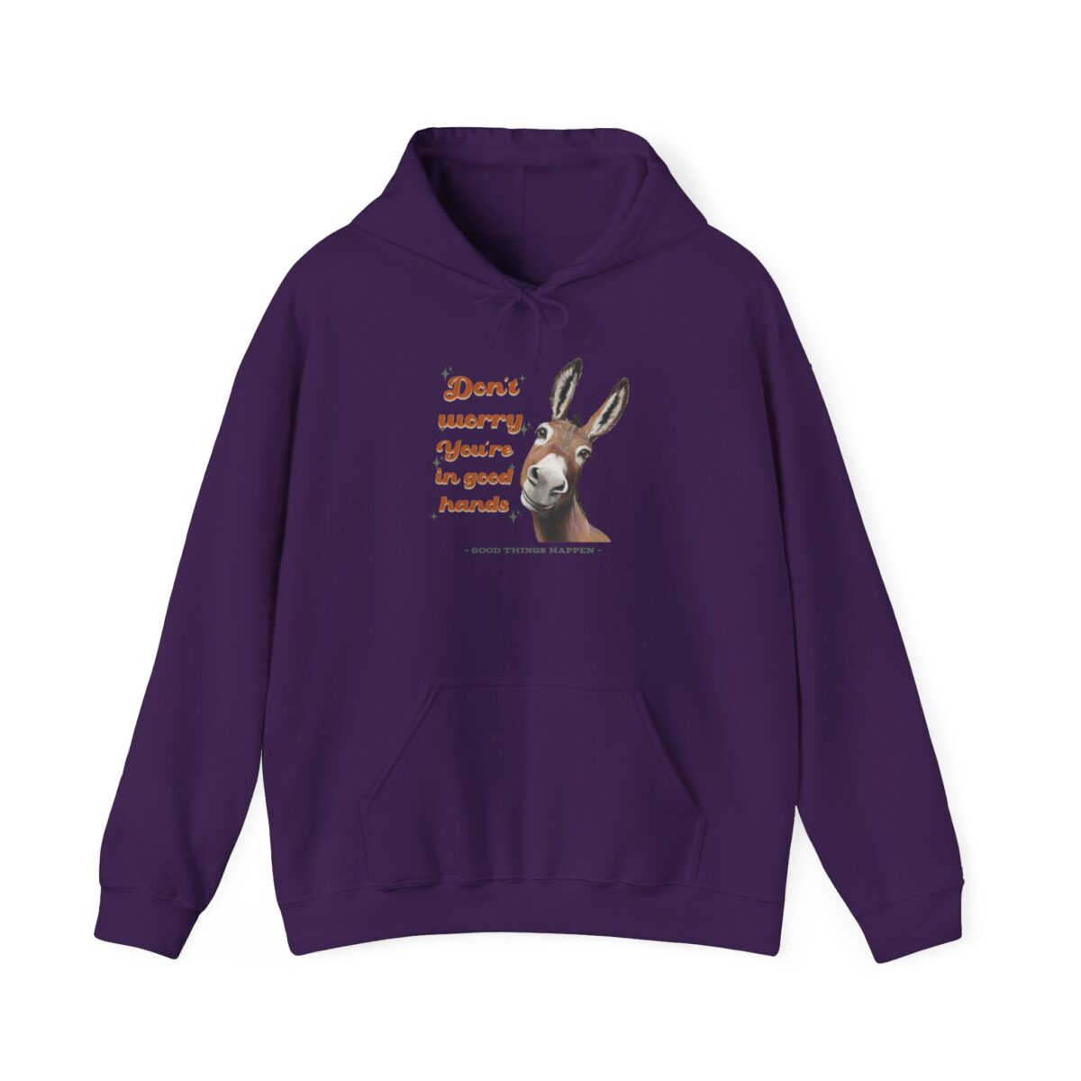 Don't worry you're in good hands Unisex Heavy Blend™ Hooded Sweatshirt - Image 37