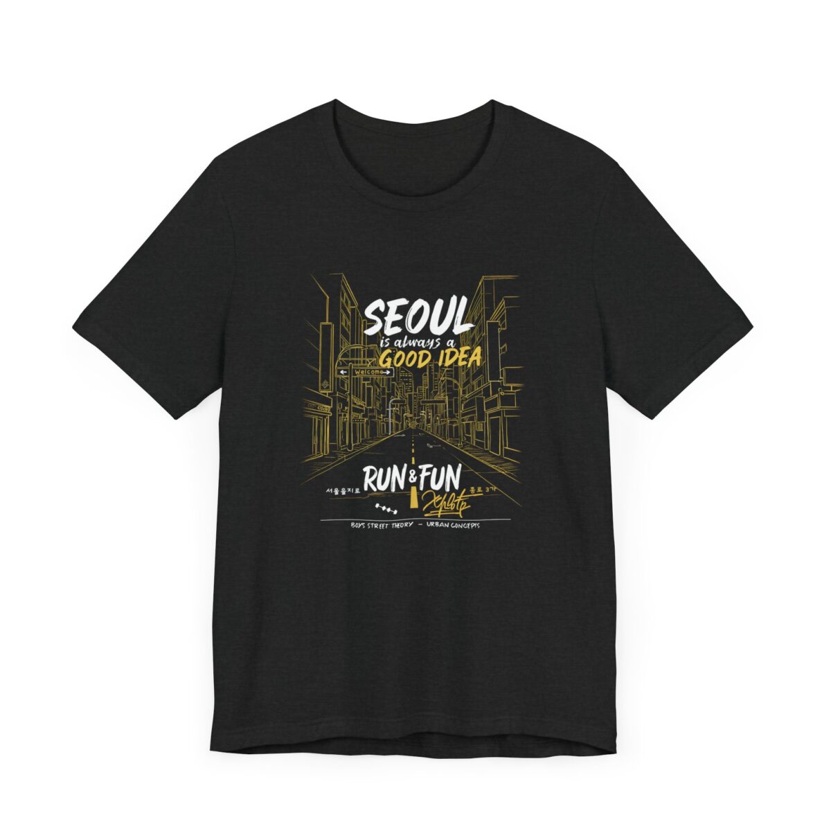 Good Idea Graphic Unisex Jersey Tee - Casual Streetwear Style - Image 7