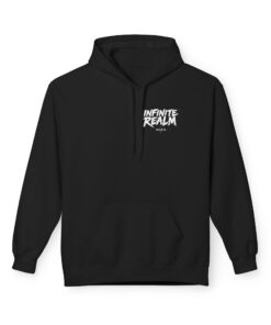 Unisex Infinite Realm Fleece Hoodie - Cozy Streetwear for All Seasons