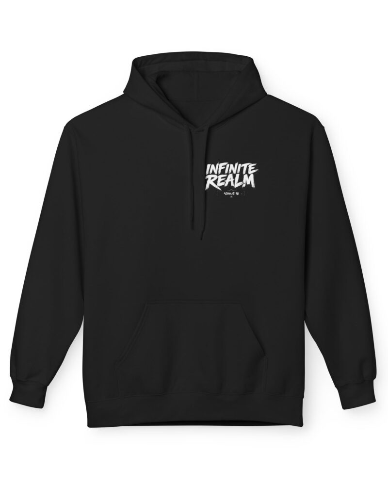 Unisex Infinite Realm Fleece Hoodie - Cozy Streetwear for All Seasons