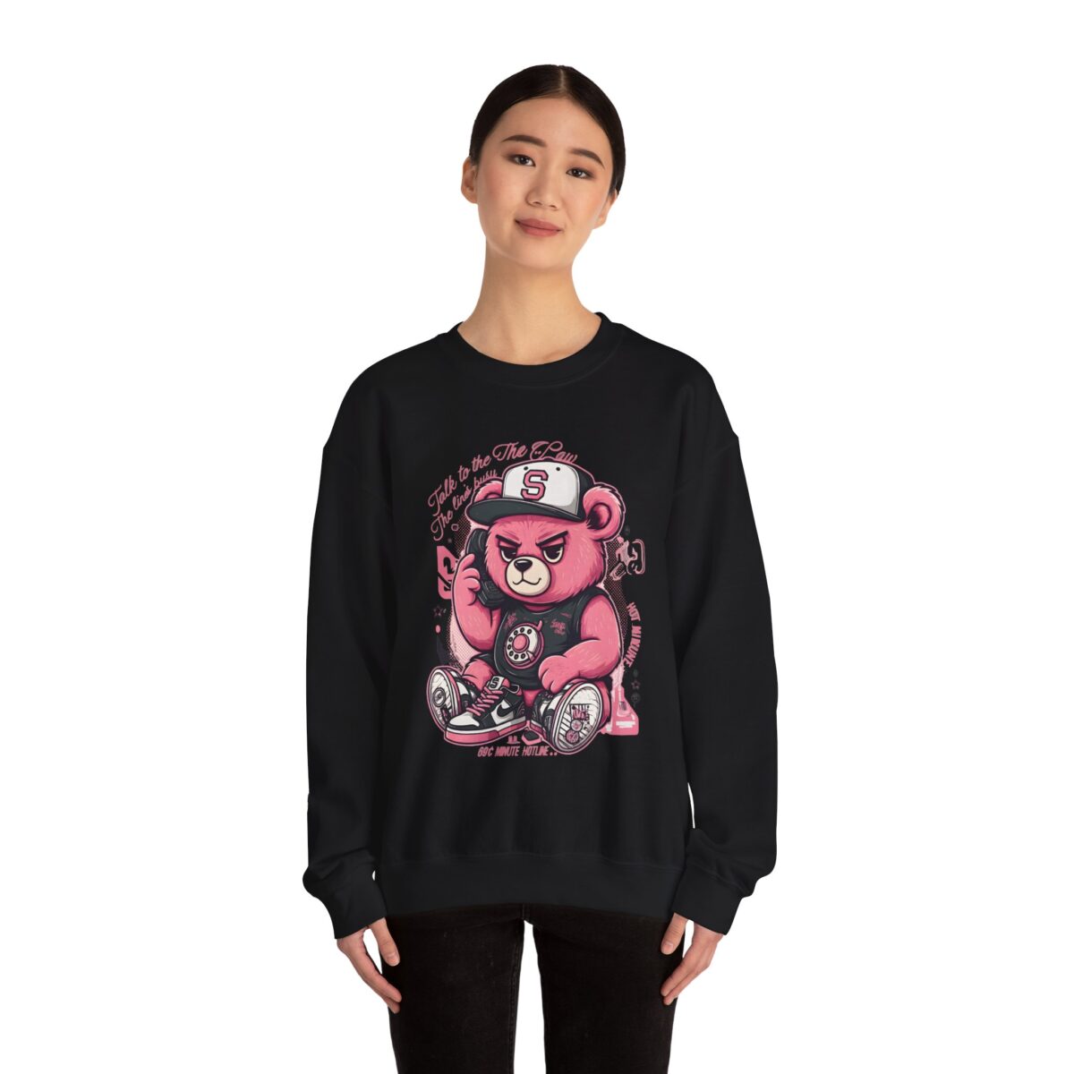 Talk to the Paw Unisex Heavy Blend™ Crewneck Sweatshirt - Image 4