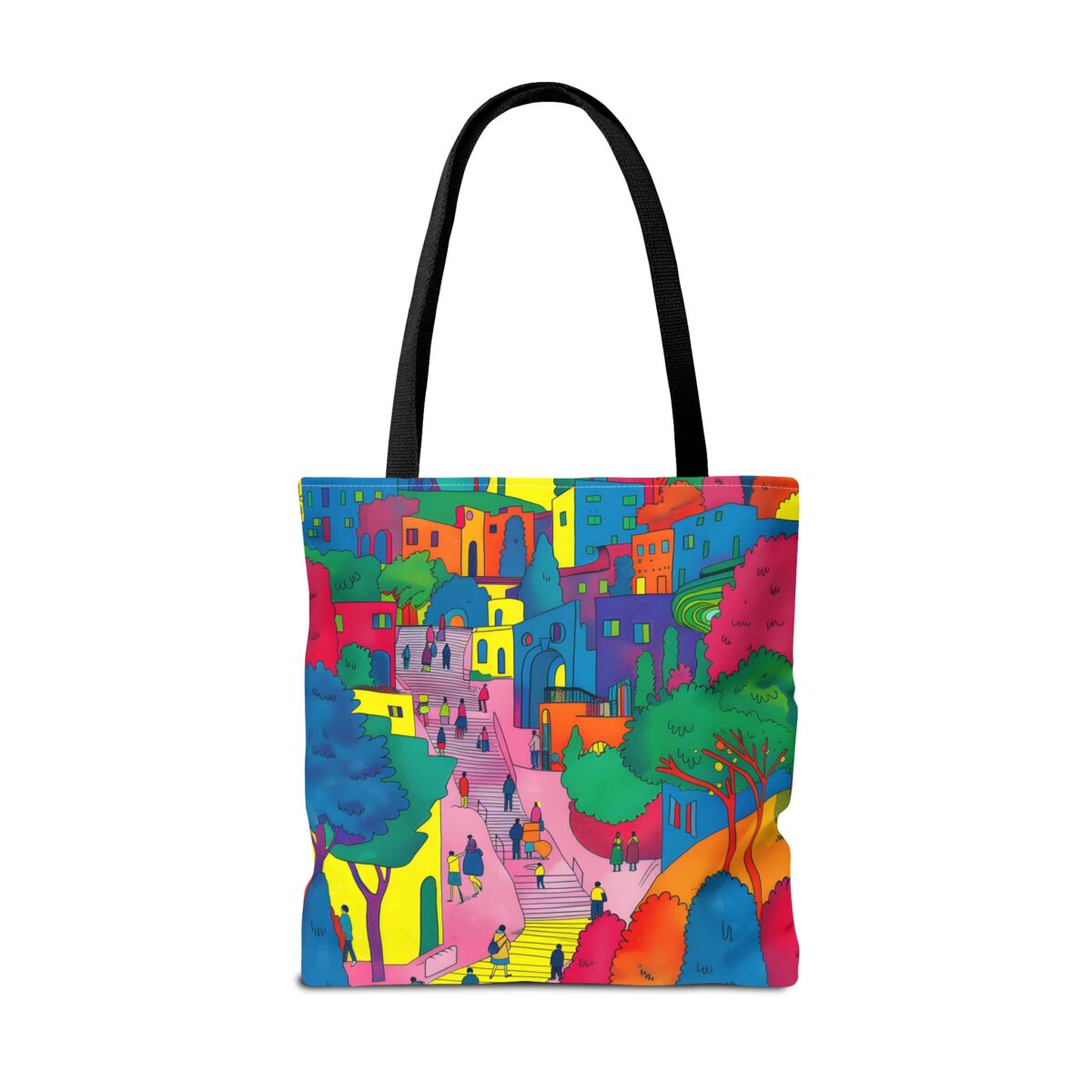 The hillside village in Korea Tote Bag (AOP) - Image 10