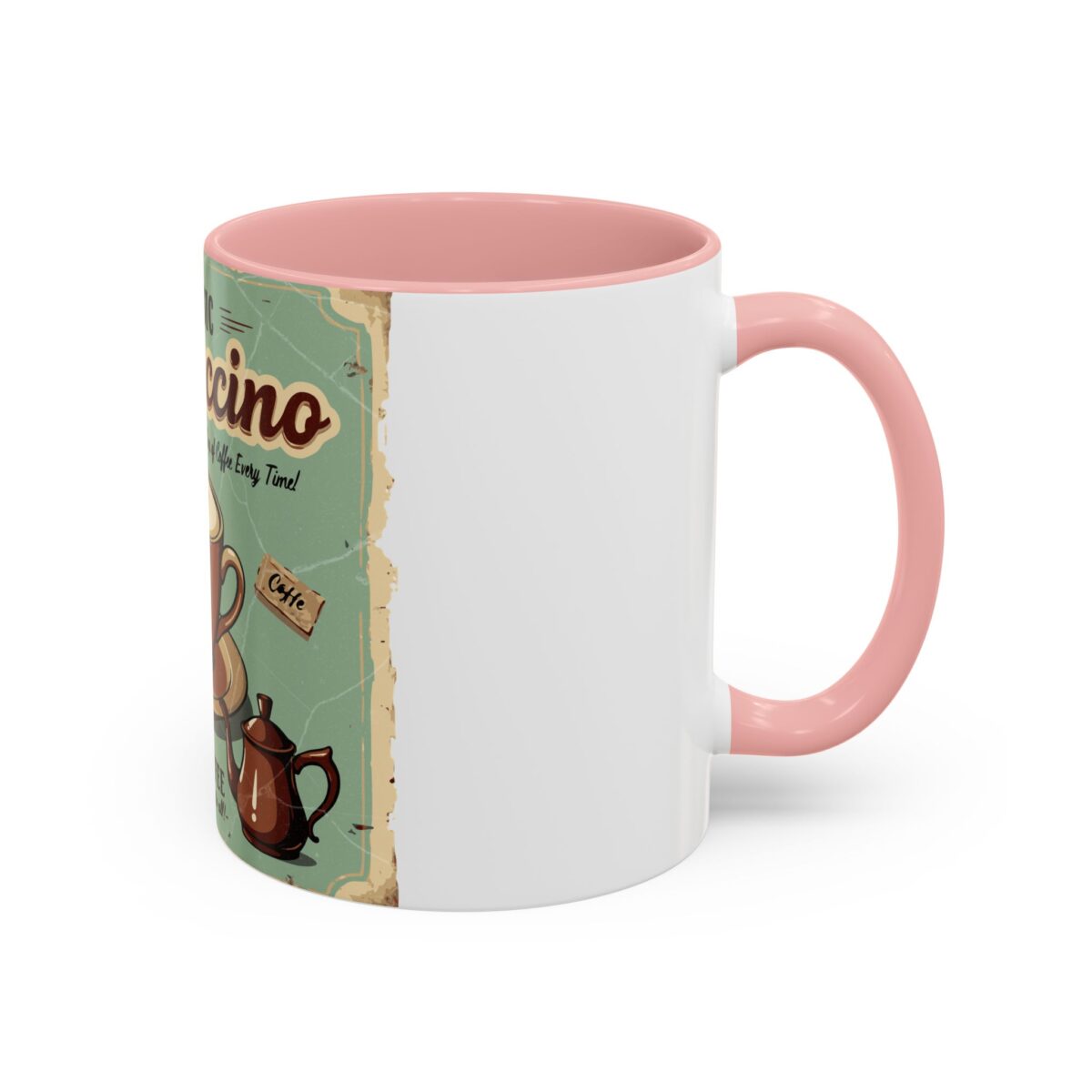 Classic Cappuccino Accent Coffee Mug (11, 15oz) - Image 10