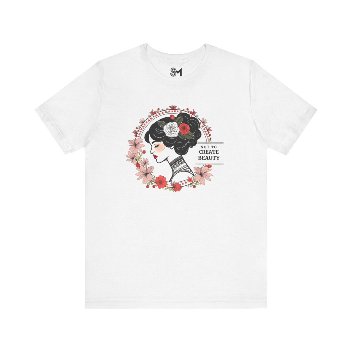 Not to create beauty Unisex Jersey Short Sleeve Tee