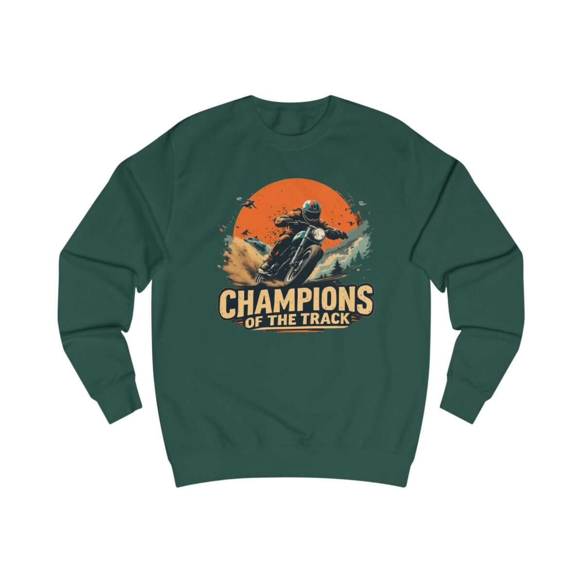 Champions of the track Unisex Sweatshirt - Image 5
