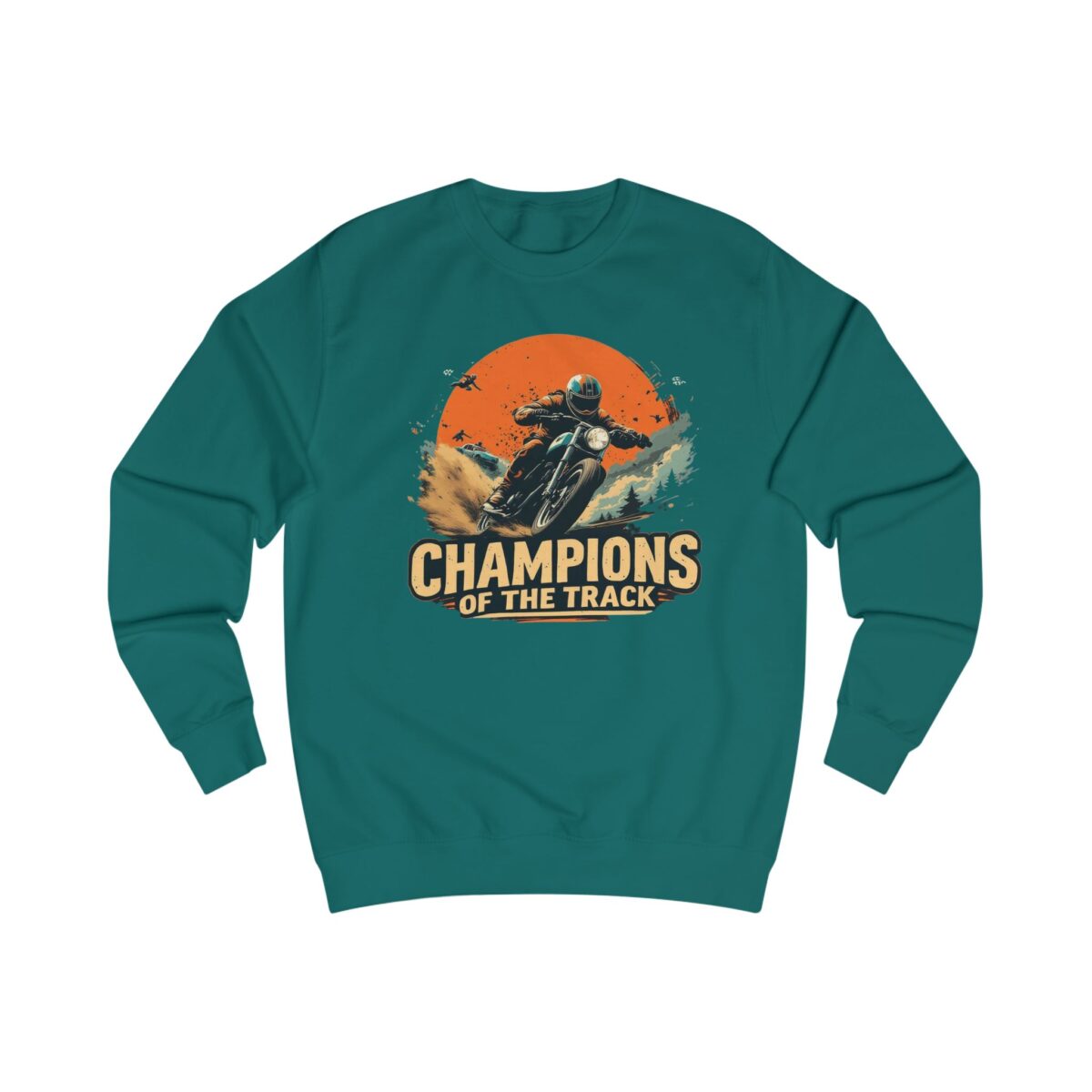 Champions of the track Unisex Sweatshirt - Image 7