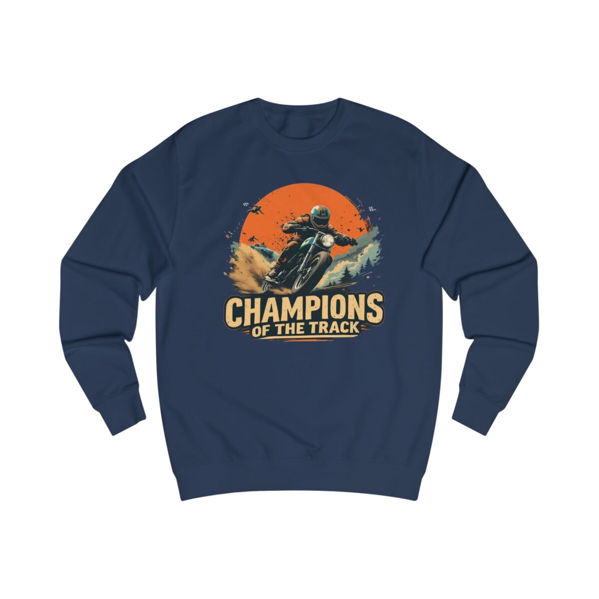 Champions of the track Unisex Sweatshirt - Image 9