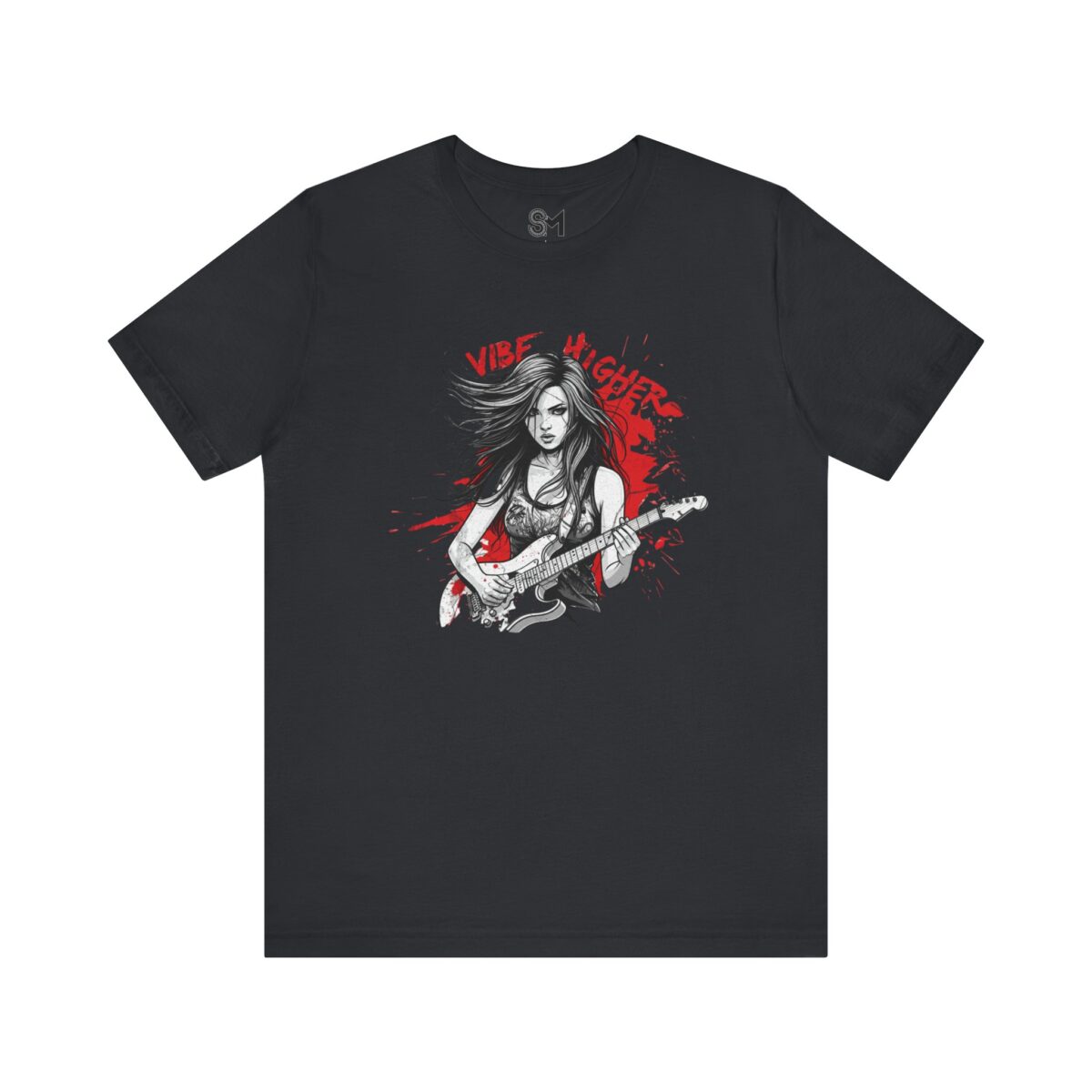 Vibe higher Unisex Jersey Short Sleeve Tee - Image 5