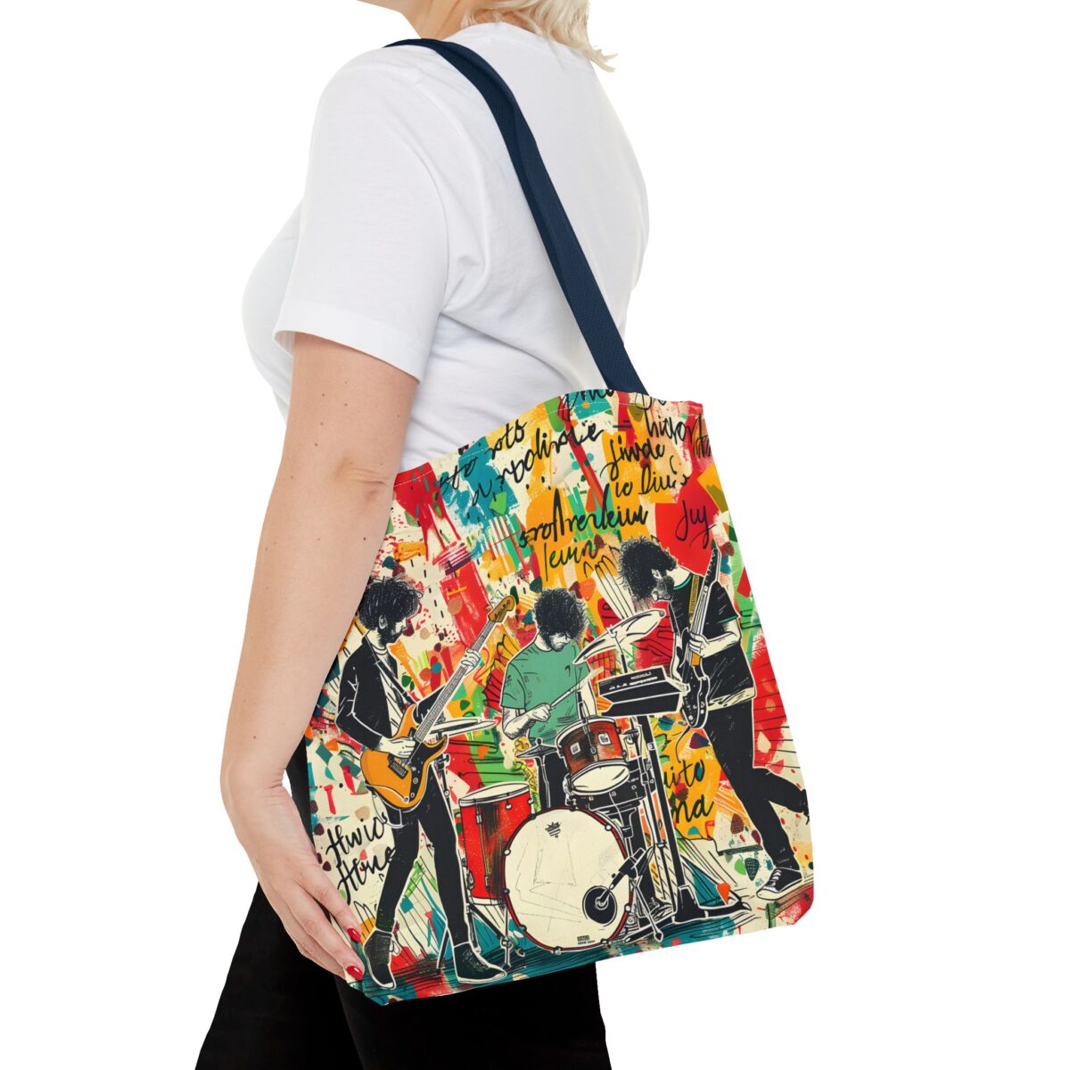 Rock Band Tote Bag (AOP) - Image 56