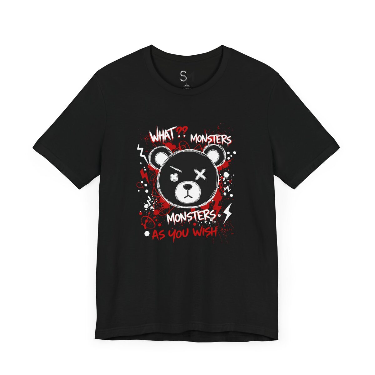 What monsters Unisex Jersey Short Sleeve Tee - Image 3
