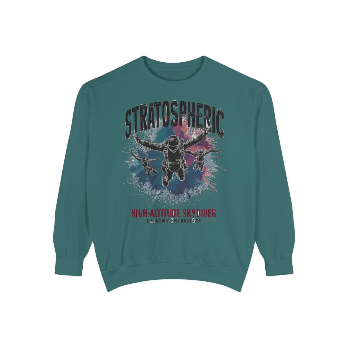 Sky Diver Unisex Garment-Dyed Sweatshirt - Image 13