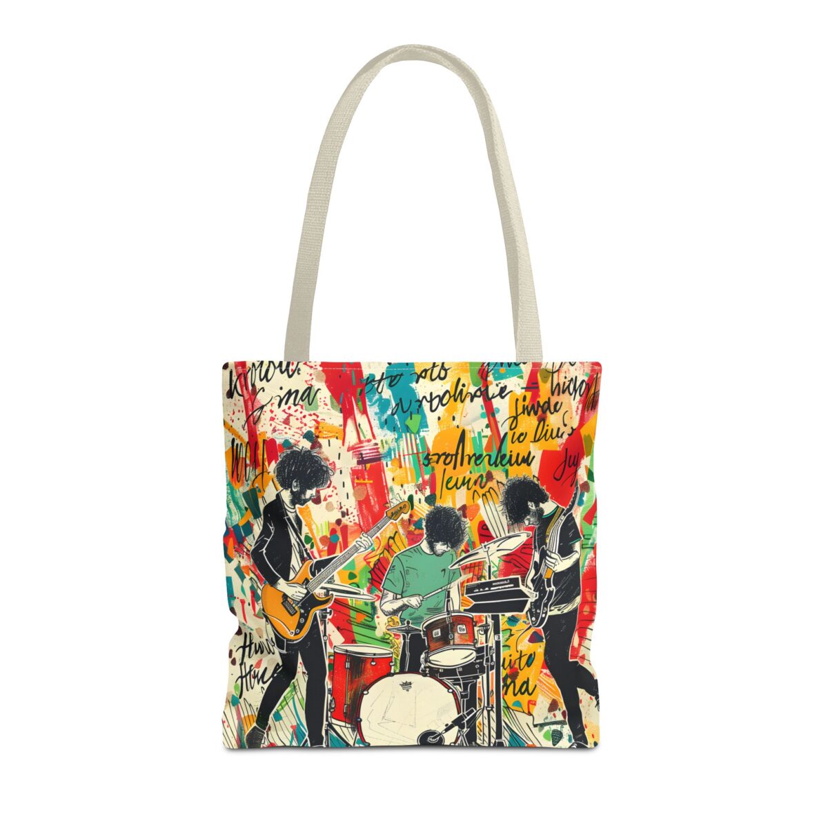 Rock Band Tote Bag (AOP) - Image 41