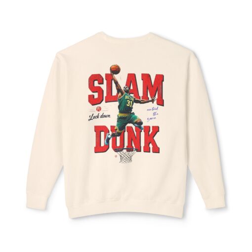 Slam Dunk Unisex Lightweight Crewneck Sweatshirt - Image 6