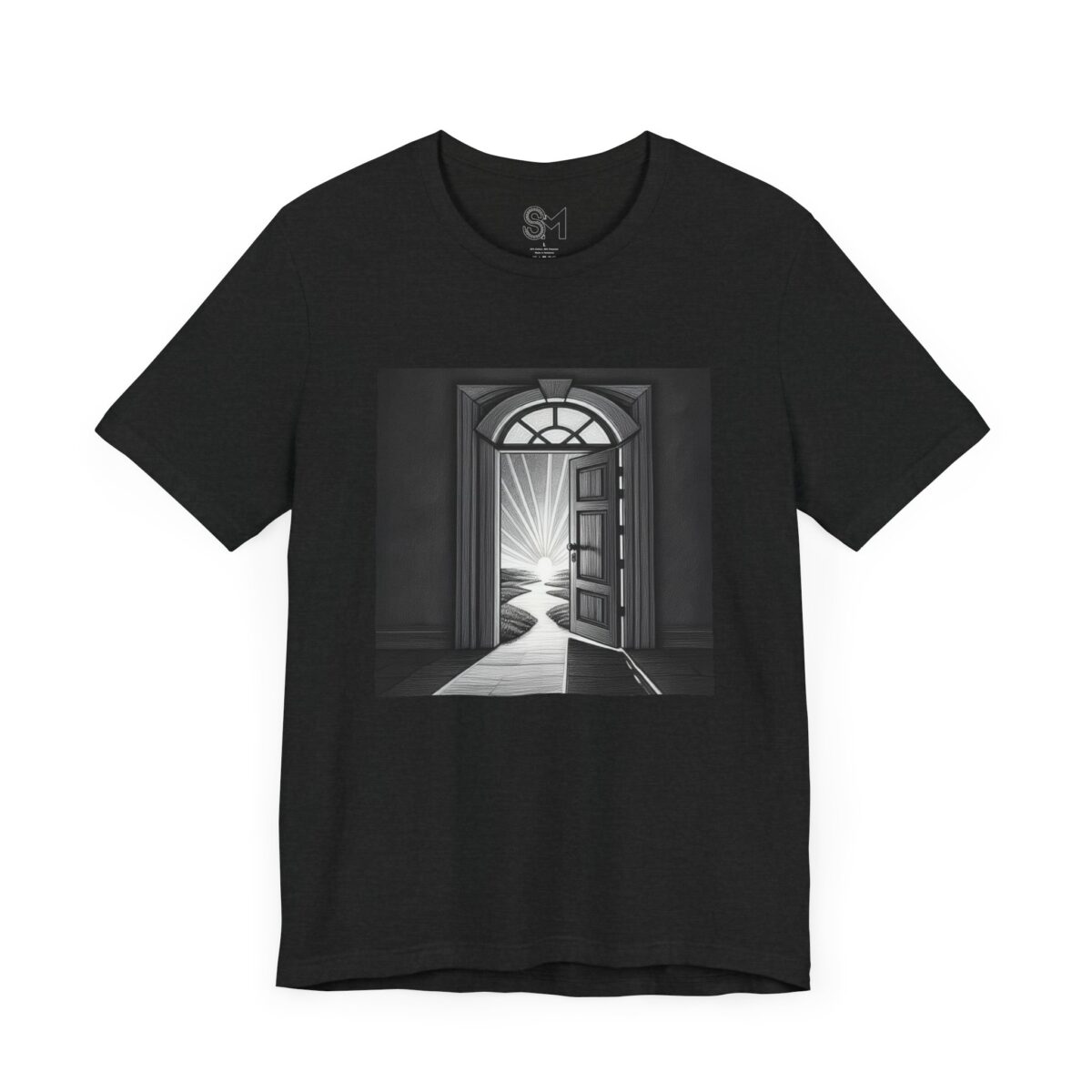 The door is open Unisex Jersey Short Sleeve Tee - Image 7