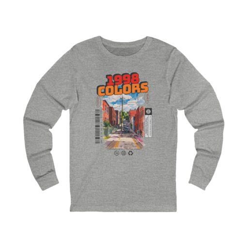 1998 Colors Unisex Jersey Long Sleeve Tee - Image 7