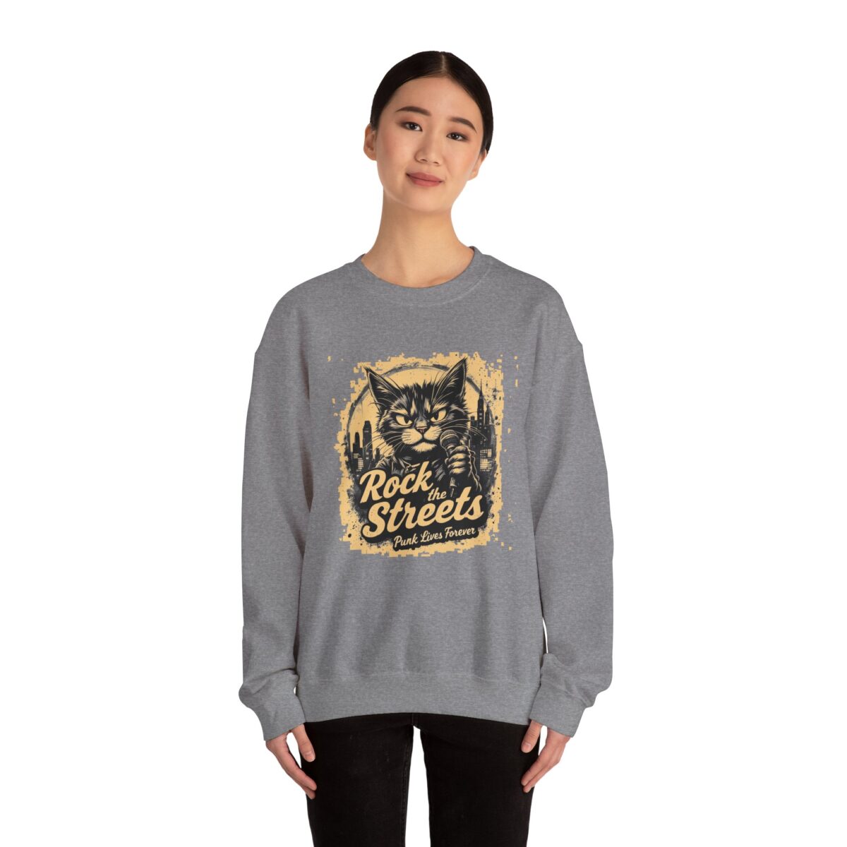 Rock the Streets Unisex Heavy Blend™ Crewneck Sweatshirt - Image 24