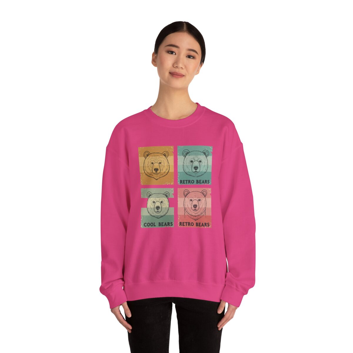 Crewneck Sweatshirt - Retro bears - Image 32