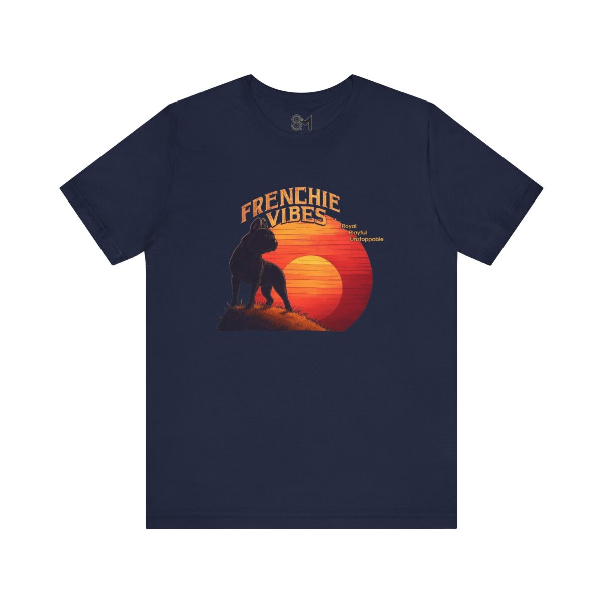 FRENCHIE VIBES Unisex Jersey Short Sleeve Tee - Image 25