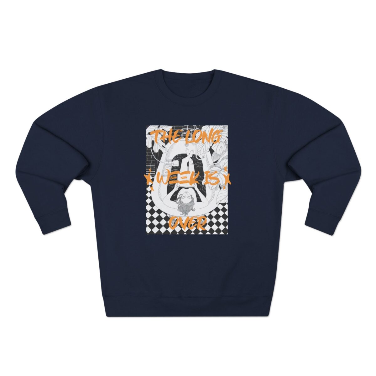 The Long week is over Unisex Crewneck Sweatshirt - Image 17