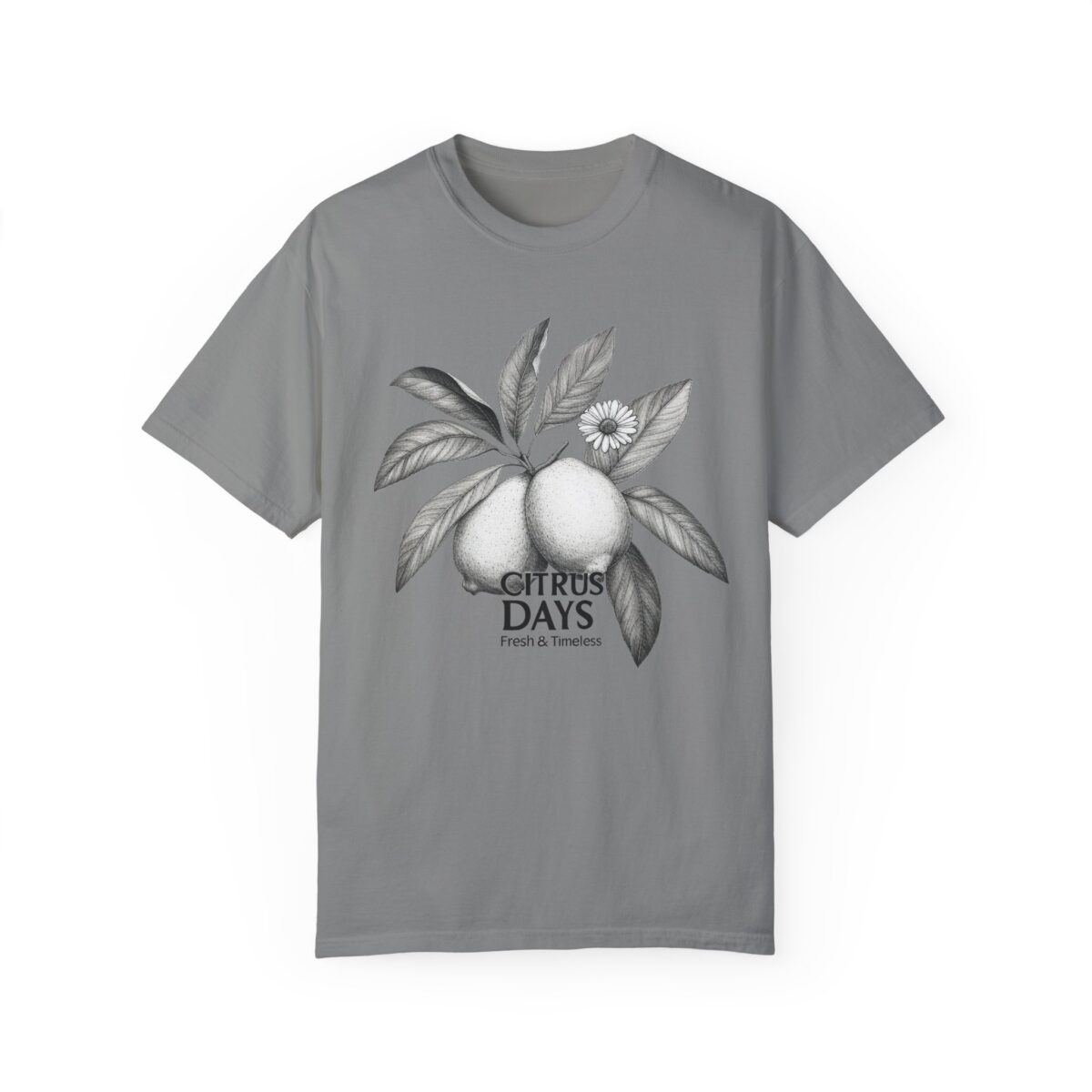 Citrus Days Unisex Garment-Dyed T-Shirt - Fresh & Timeless Design - Image 9