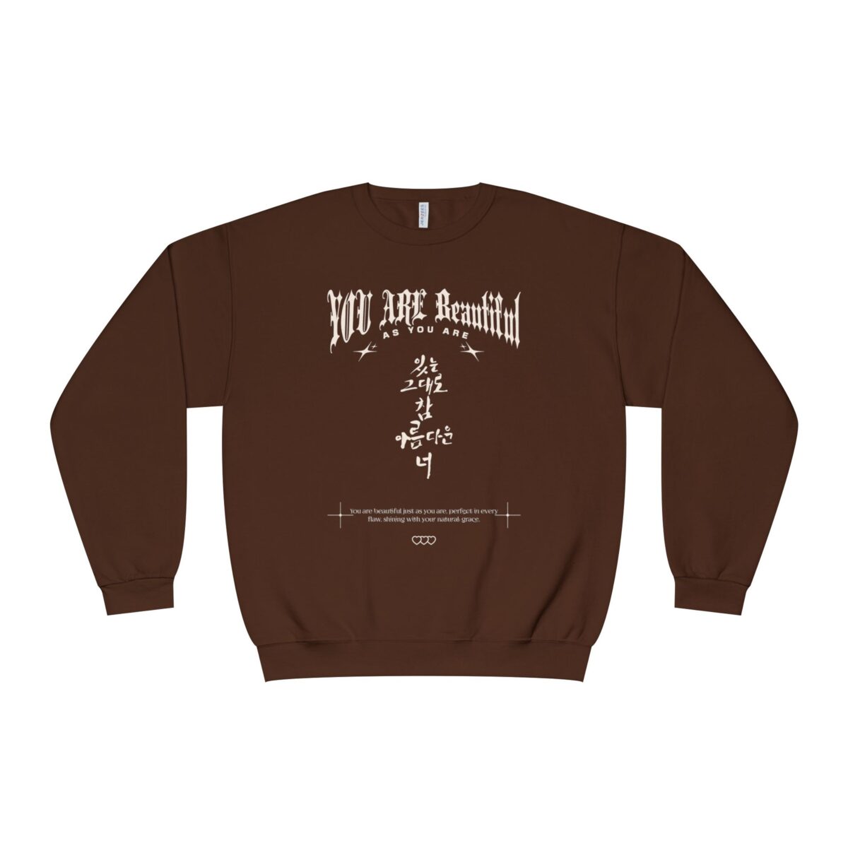 You are beautiful Unisex NuBlend® Crewneck Sweatshirt - Image 5