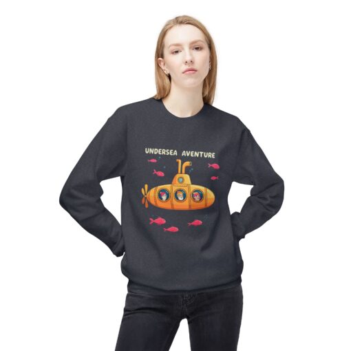 Undersea Adventure Unisex Midweight Softstyle Fleece Crewneck Sweatshirt - Image 11