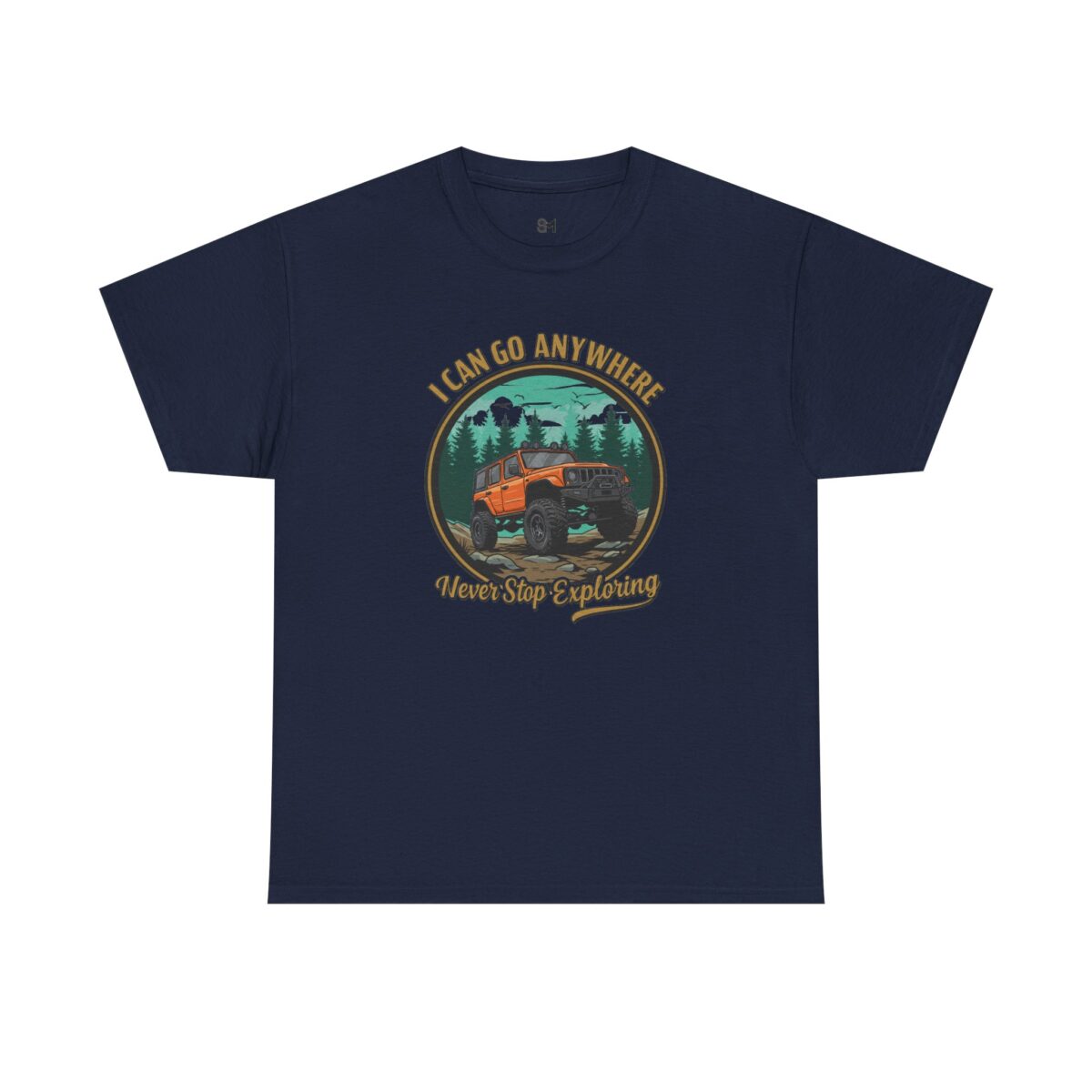 I can go anywhere Unisex Heavy Cotton Tee - Image 37