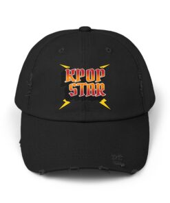 KPOP Star Unisex Distressed Cap