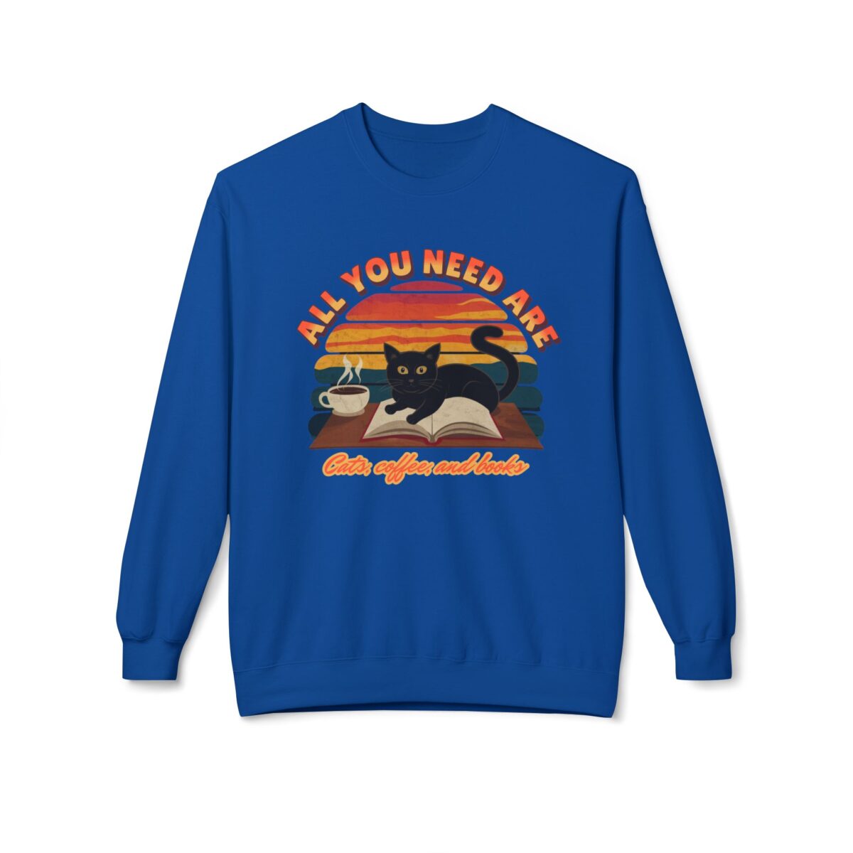 All you need are Unisex Midweight Softstyle Fleece Crewneck Sweatshirt - Image 37