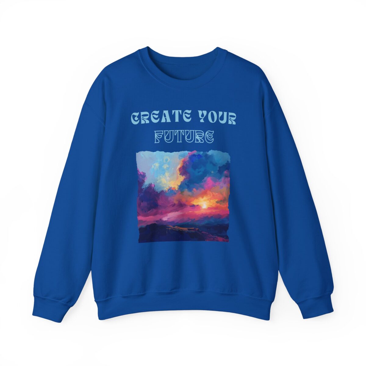 Create your future Unisex Heavy Blend™ Crewneck Sweatshirt - Image 5